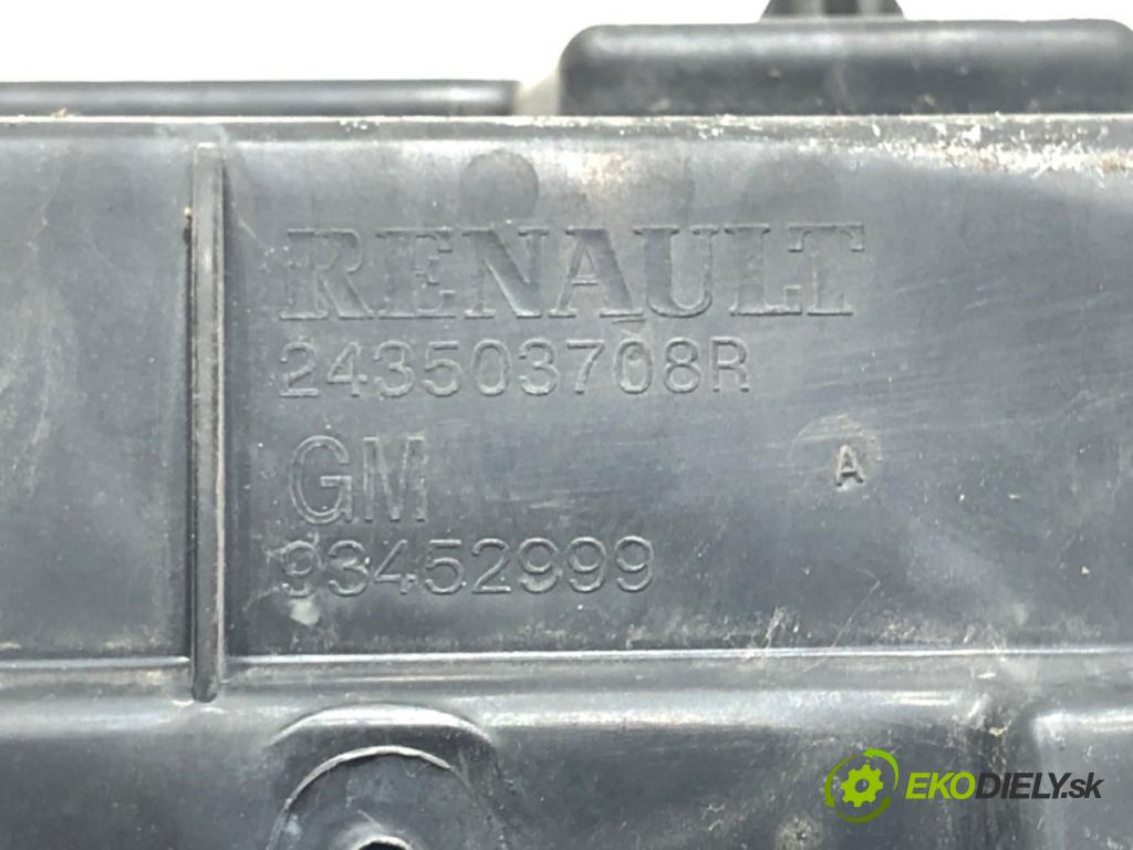 RENAULT TRAFIC III Autobus (JG_) 2014 - 2022    1.6 dCi 115 (JGMD) 85 kW [116 KM] olej napędowy 2014 - 2022  skříňka poistková 243503708R (Pojistkové skříňky)