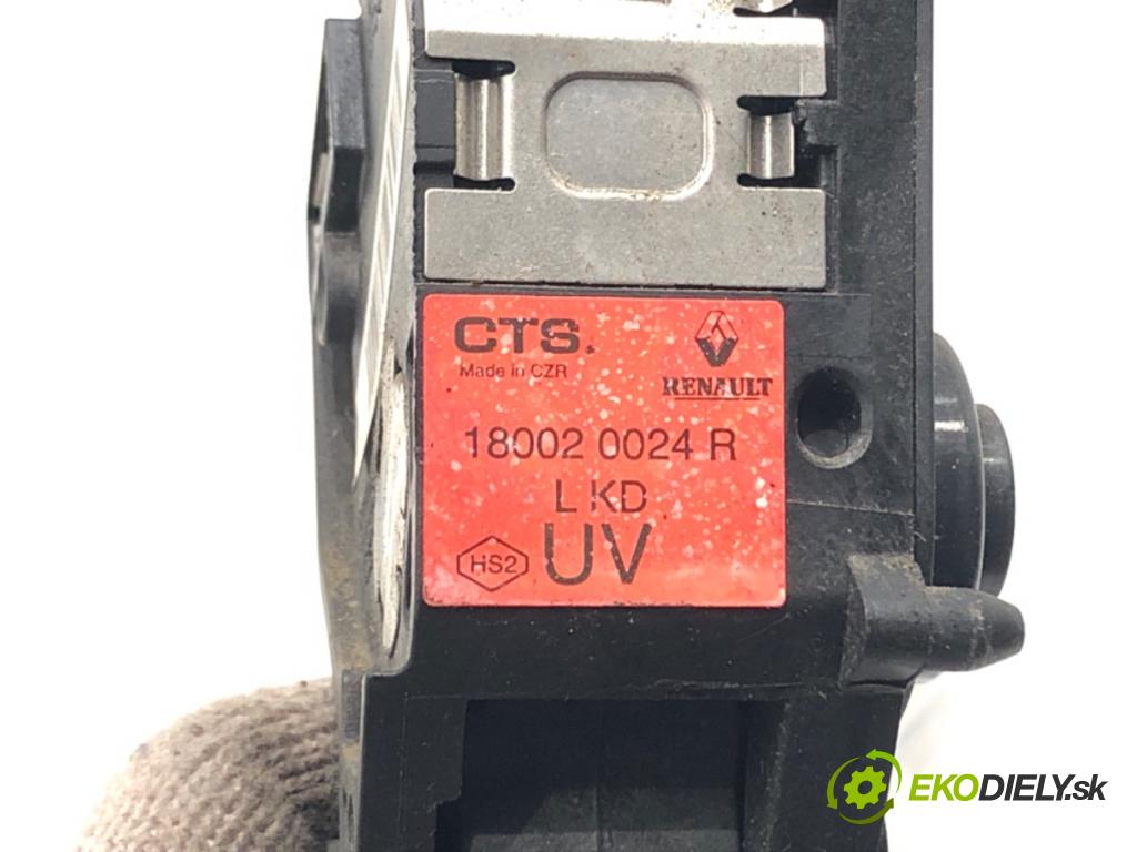 RENAULT TRAFIC III Autobus (JG_) 2014 - 2022    1.6 dCi 115 (JGMD) 85 kW [116 KM] olej napędowy 2014 - 2022  Potenciometer plynu 180020024R (Pedále)