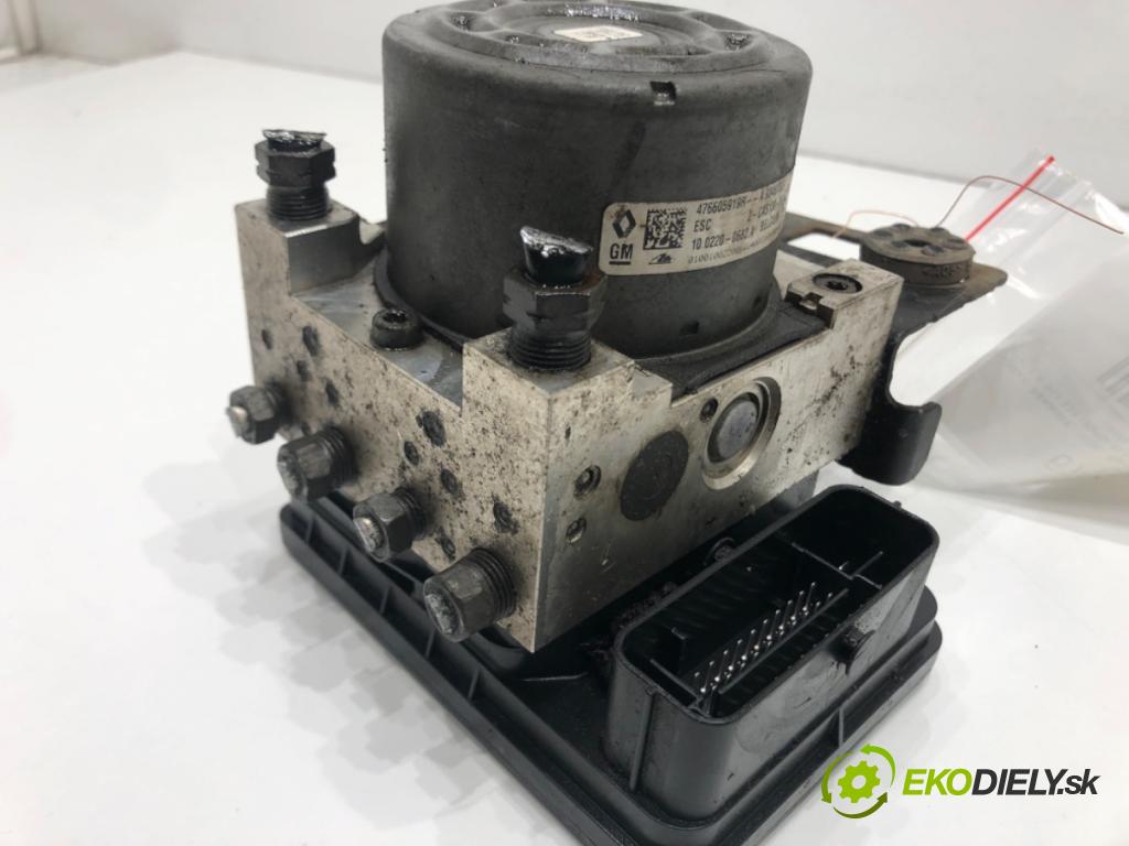 RENAULT TRAFIC III Autobus (JG_) 2014 - 2022    1.6 dCi 115 (JGMD) 85 kW [116 KM] olej napędowy 2014 - 2022  Pumpa ABS 476605919R (Pumpy ABS)