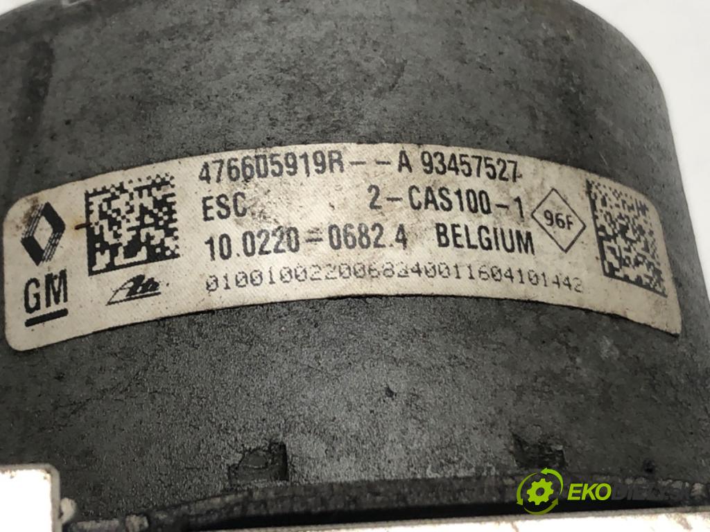 RENAULT TRAFIC III Autobus (JG_) 2014 - 2022    1.6 dCi 115 (JGMD) 85 kW [116 KM] olej napędowy 2014 - 2022  Pumpa ABS 476605919R (Pumpy ABS)