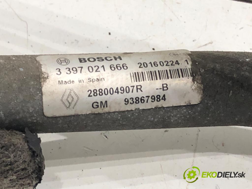 RENAULT TRAFIC III Autobus (JG_) 2014 - 2022    1.6 dCi 115 (JGMD) 85 kW [116 KM] olej napędowy 2014 - 2022  Mechanizmus stieračov predný 288004907R (Motorčeky stieračov predné)