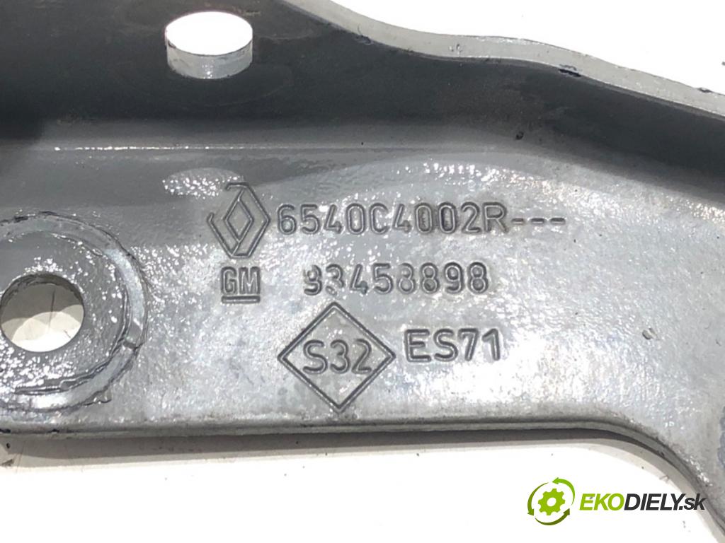 RENAULT TRAFIC III Autobus (JG_) 2014 - 2022    1.6 dCi 115 (JGMD) 85 kW [116 KM] olej napędowy 2014 - 2022  Záves kapoty pravy predný 6540C4002R