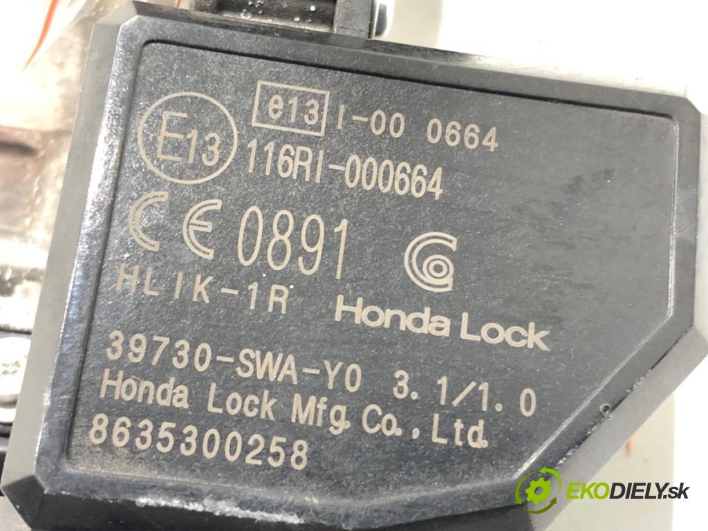 HONDA CR-V III (RE_) 2006 - 2022    2.0 i-VTEC (RE5, RE1) 110 kW [150 KM] benzyna 2007 - 2012  spinačka 39730-SWA-Y0 (Spínacie skrinky a kľúče)