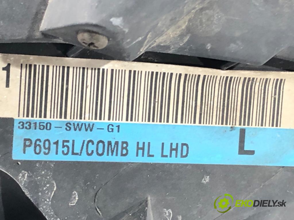 HONDA CR-V III (RE_) 2006 - 2022    2.0 i-VTEC (RE5, RE1) 110 kW [150 KM] benzyna 2007 - 2012  světlomet levý přední část XENON 33150-SWW-G1