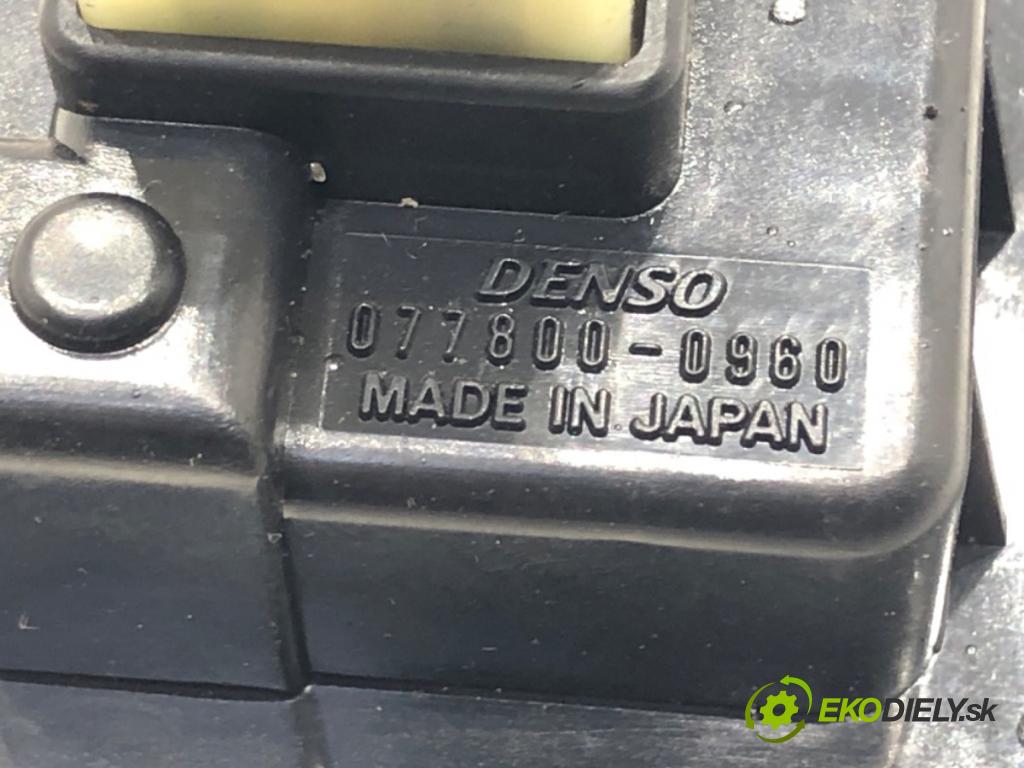 HONDA CR-V III (RE_) 2006 - 2022    2.0 i-VTEC (RE5, RE1) 110 kW [150 KM] benzyna 2007 - 2012  odpor rezistor topení vzduchu 077800-0960 (Odpory topení)