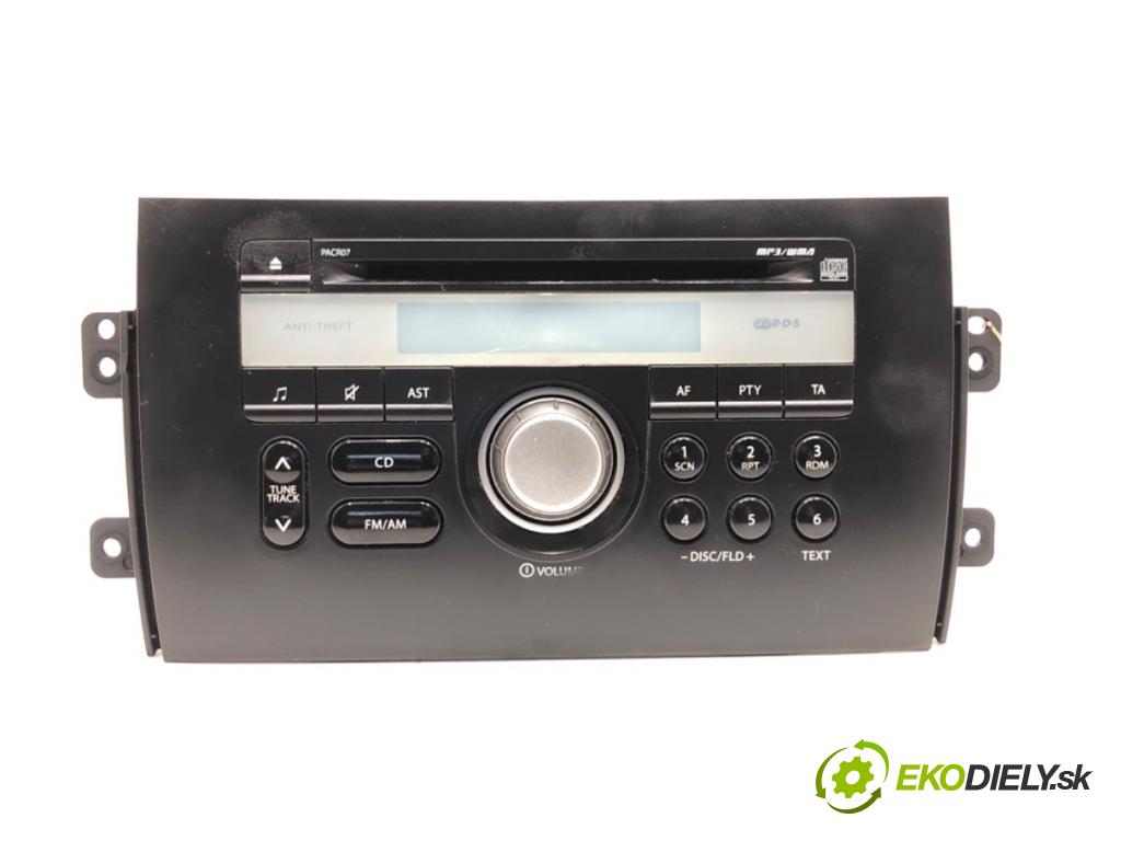SUZUKI SX4 (EY, GY) 2006 - 2022    1.9 DDiS 4x4 (RW 419D) 88 kW [120 KM] olej napędowy 2006 - 2022  RADIO 39101-79JB (Audio zariadenia)