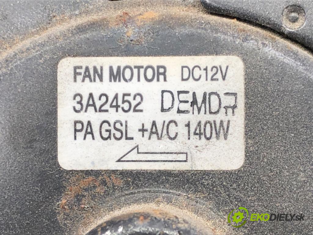 HYUNDAI i10 I (PA) 2007 - 2022    1.1 49 kW [67 KM] benzyna 2008 - 2013  ventilátor chladiče 3A2452 (Ventilátory)