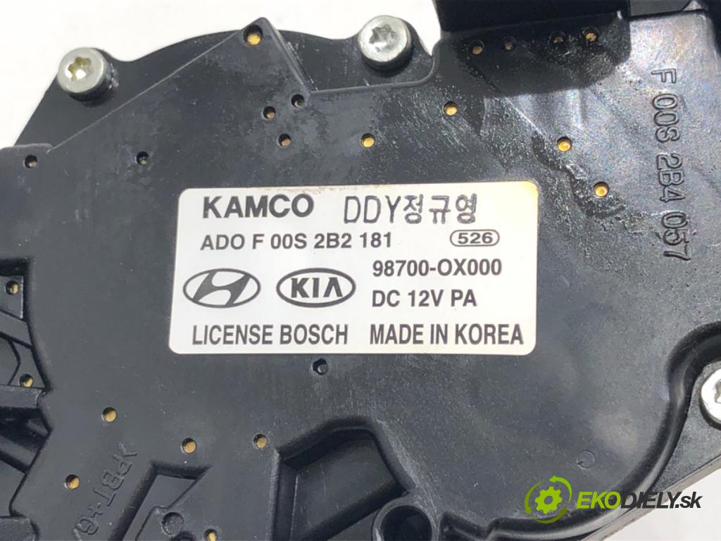 HYUNDAI i10 I (PA) 2007 - 2022    1.1 49 kW [67 KM] benzyna 2008 - 2013  motor stěračů zadní část 98700-OX000