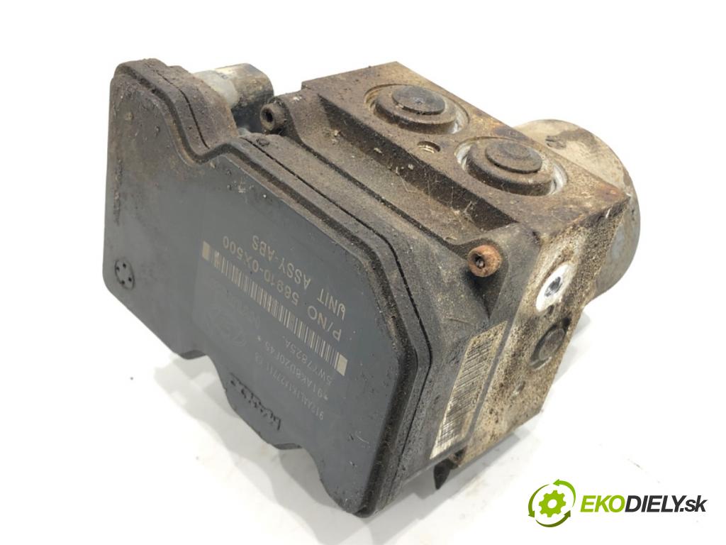 HYUNDAI i10 I (PA) 2007 - 2022    1.1 49 kW [67 KM] benzyna 2008 - 2013  Pumpa ABS 58910-0X500 (Pumpy ABS)