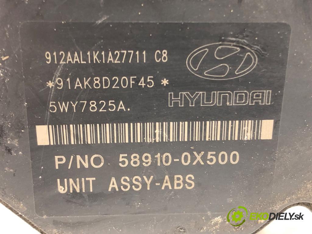 HYUNDAI i10 I (PA) 2007 - 2022    1.1 49 kW [67 KM] benzyna 2008 - 2013  Pumpa ABS 58910-0X500 (Pumpy ABS)