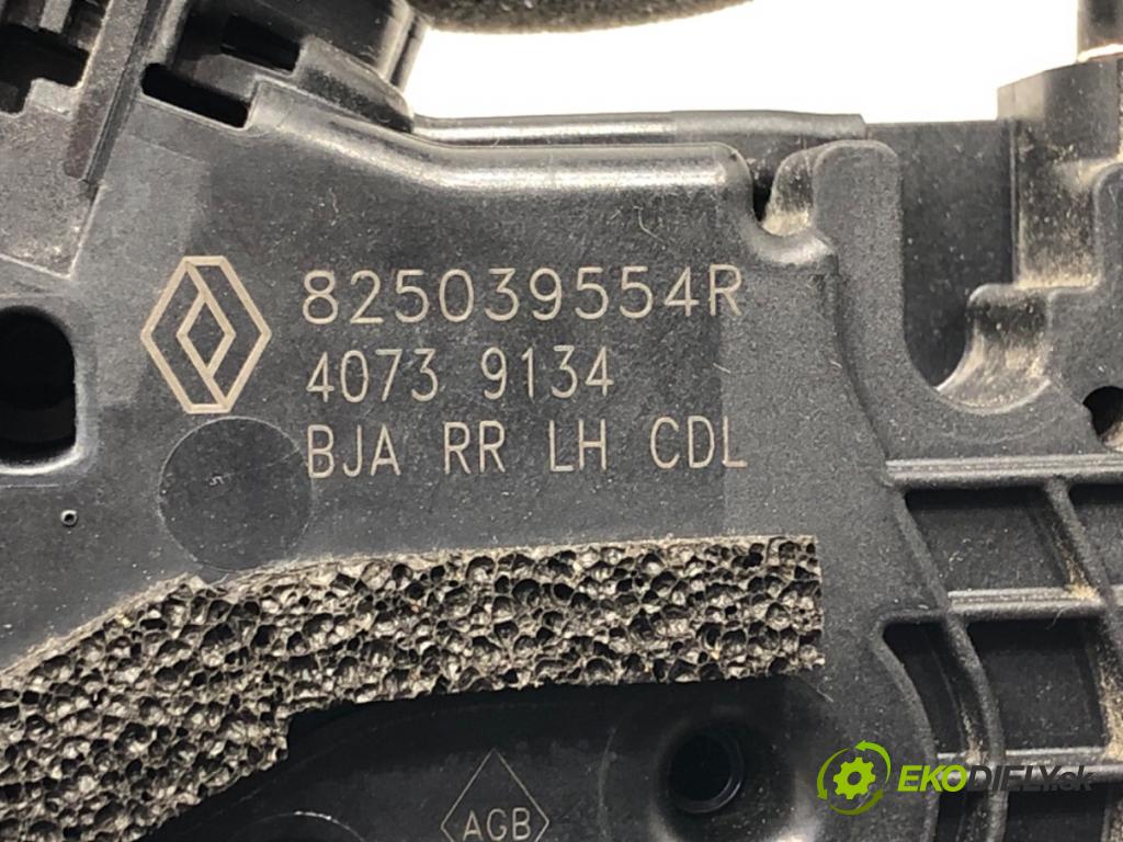 RENAULT CLIO V (B7_) 2019 - 2022    1.0 TCe 100 (B7MT) 74 kW [101 KM] benzyna 2019 - 2022  zámok dveře levý zadní část 825039554R