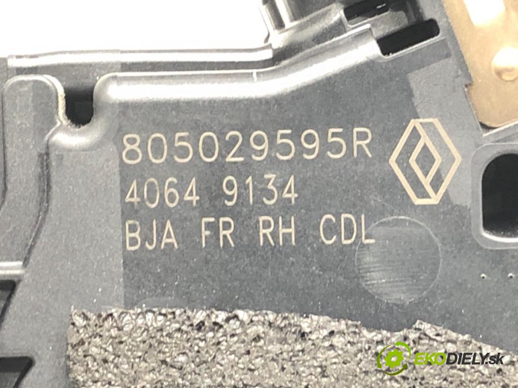 RENAULT CLIO V (B7_) 2019 - 2022    1.0 TCe 100 (B7MT) 74 kW [101 KM] benzyna 2019 - 2022  zámok dveře pravý přední část 805029595R