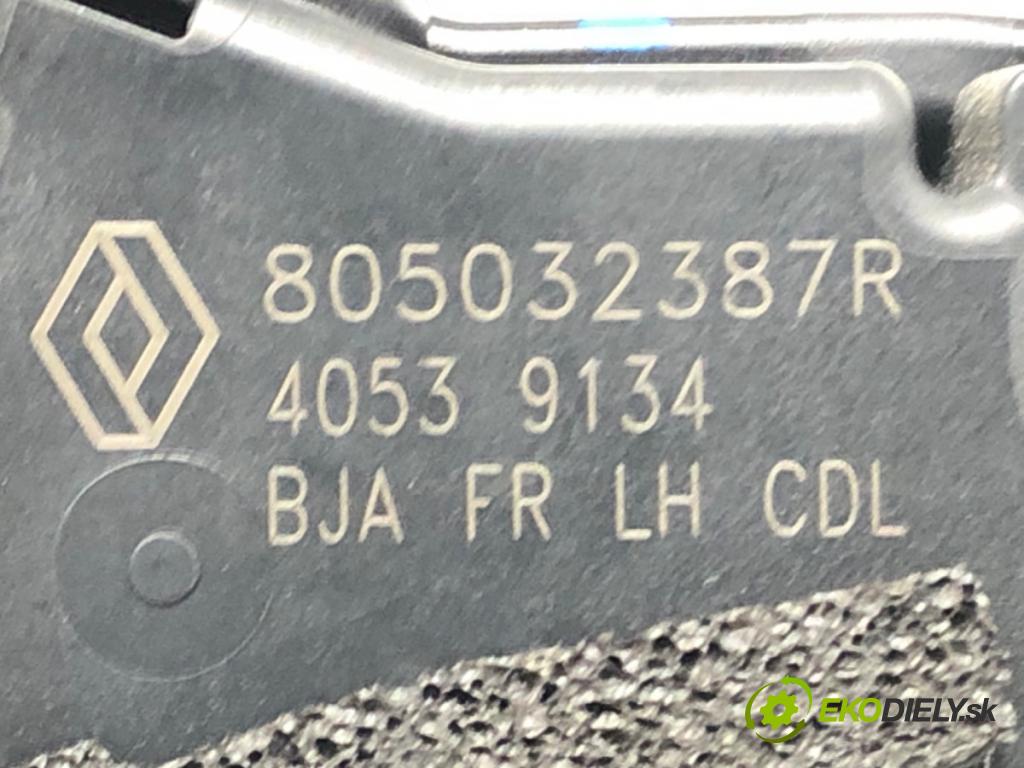 RENAULT CLIO V (B7_) 2019 - 2022    1.0 TCe 100 (B7MT) 74 kW [101 KM] benzyna 2019 - 2022  zámok dveře levý přední část 805032387R