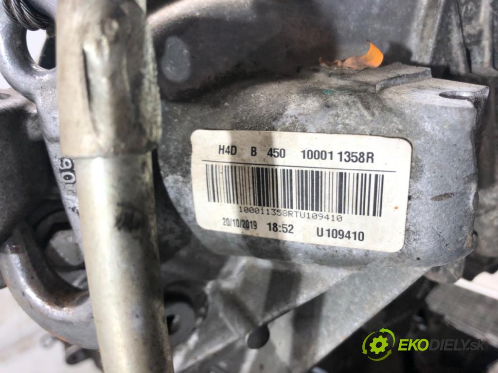 RENAULT CLIO V (B7_) 2019 - 2022    1.0 TCe 100 (B7MT) 74 kW [101 KM] benzyna 2019 - 2022  motor H4D450 (Motory (kompletní))