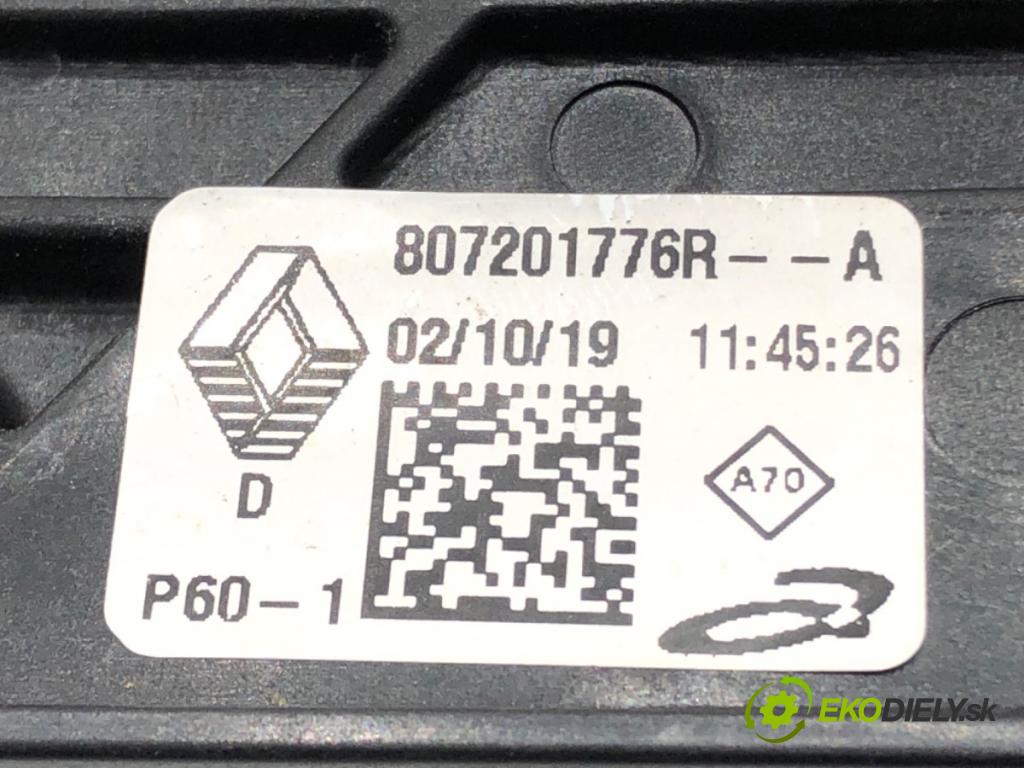 RENAULT CLIO V (B7_) 2019 - 2022    1.0 TCe 100 (B7MT) 74 kW [101 KM] benzyna 2019 - 2022  mechanismus okna pravý přední část 807201776R