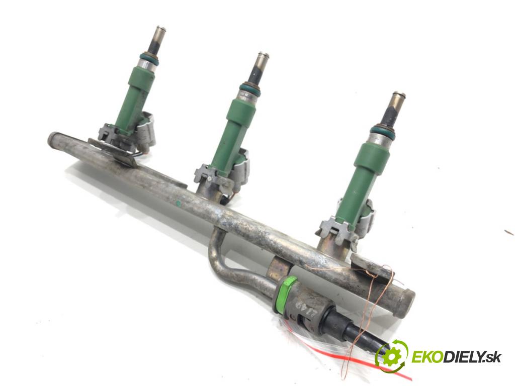 RENAULT CLIO V (B7_) 2019 - 2022    1.0 TCe 100 (B7MT) 74 kW [101 KM] benzyna 2019 - 2022  Lišta vstrekovacia 175204021R (Vstrekovacie lišty)