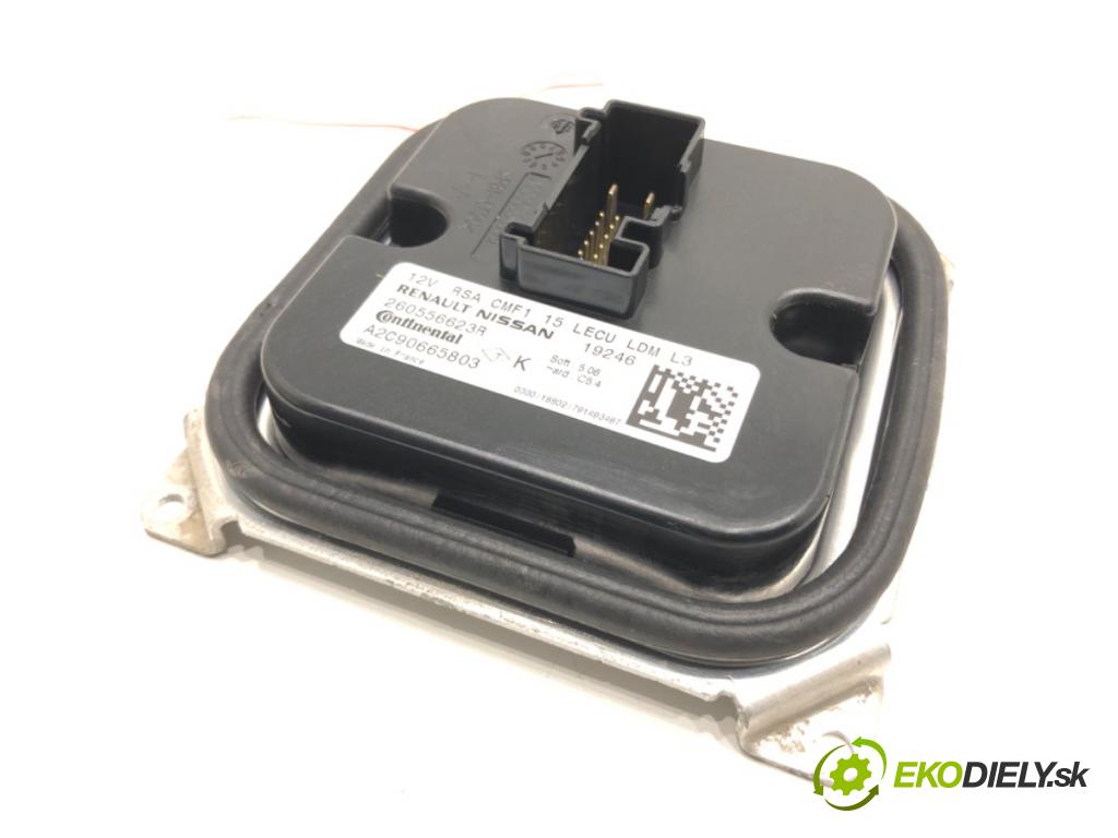 RENAULT CLIO V (B7_) 2019 - 2022    1.0 TCe 100 (B7MT) 74 kW [101 KM] benzyna 2019 - 2022  Menič XENON 260556623R (Riadiace jednotky xenónu)