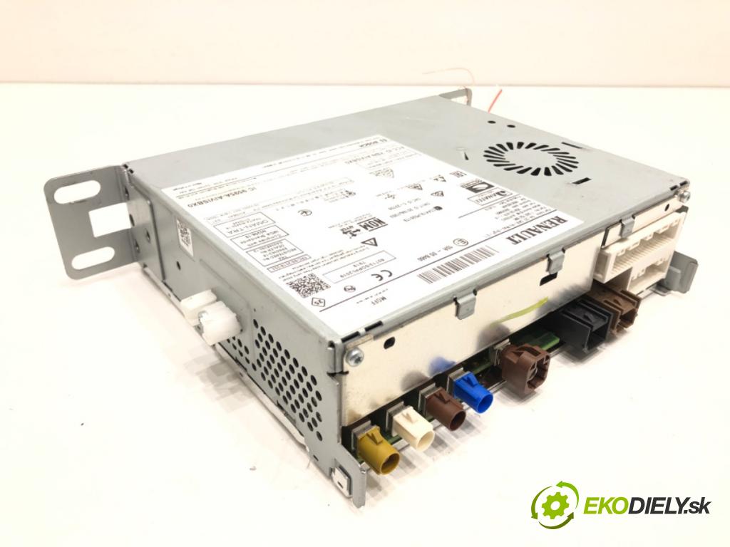 RENAULT CLIO V (B7_) 2019 - 2022    1.0 TCe 100 (B7MT) 74 kW [101 KM] benzyna 2019 - 2022  RADIO Navigácia 259155167R (Audio zariadenia)