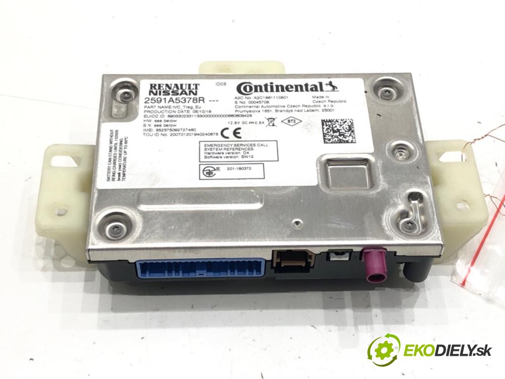 RENAULT CLIO V (B7_) 2019 - 2022    1.0 TCe 100 (B7MT) 74 kW [101 KM] benzyna 2019 - 2022  Modul BLUETOOTH 2591A5378R (Ostatné)
