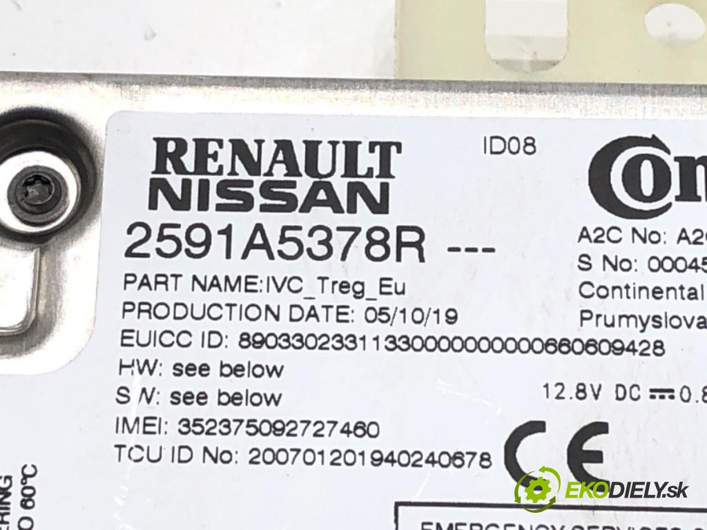 RENAULT CLIO V (B7_) 2019 - 2022    1.0 TCe 100 (B7MT) 74 kW [101 KM] benzyna 2019 - 2022  Modul BLUETOOTH 2591A5378R (Ostatné)