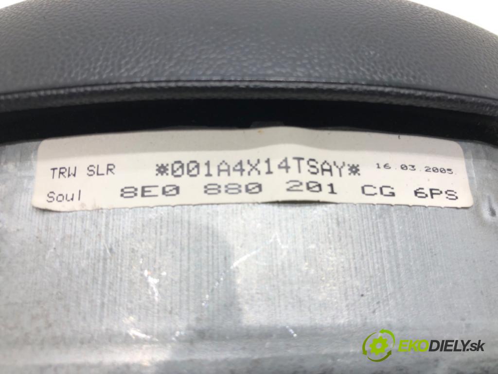 AUDI A4 B7 Avant (8ED) 2004 - 2008    2.0 TDI 103 kW [140 KM] olej napędowy 2004 - 2008  AirBag volantu 8E0880201CG (Airbagy)