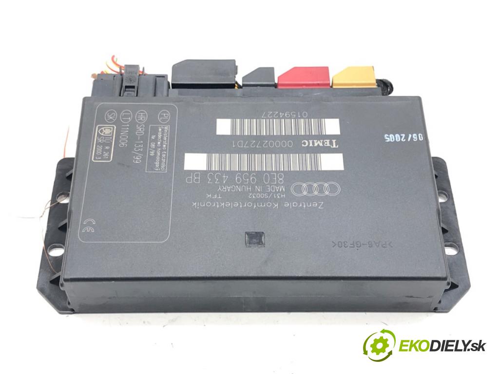 AUDI A4 B7 Avant (8ED) 2004 - 2008    2.0 TDI 103 kW [140 KM] olej napędowy 2004 - 2008  Modul komfortu 8E0959433BP (Moduly komfortu)