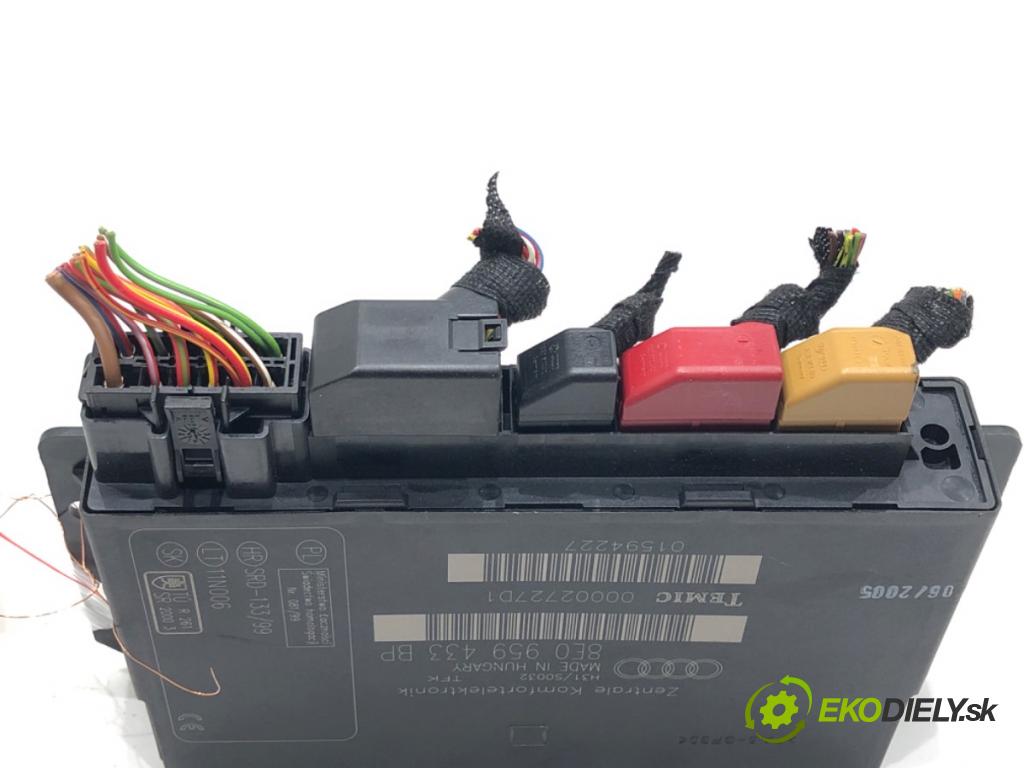 AUDI A4 B7 Avant (8ED) 2004 - 2008    2.0 TDI 103 kW [140 KM] olej napędowy 2004 - 2008  Modul komfortu 8E0959433BP (Moduly komfortu)