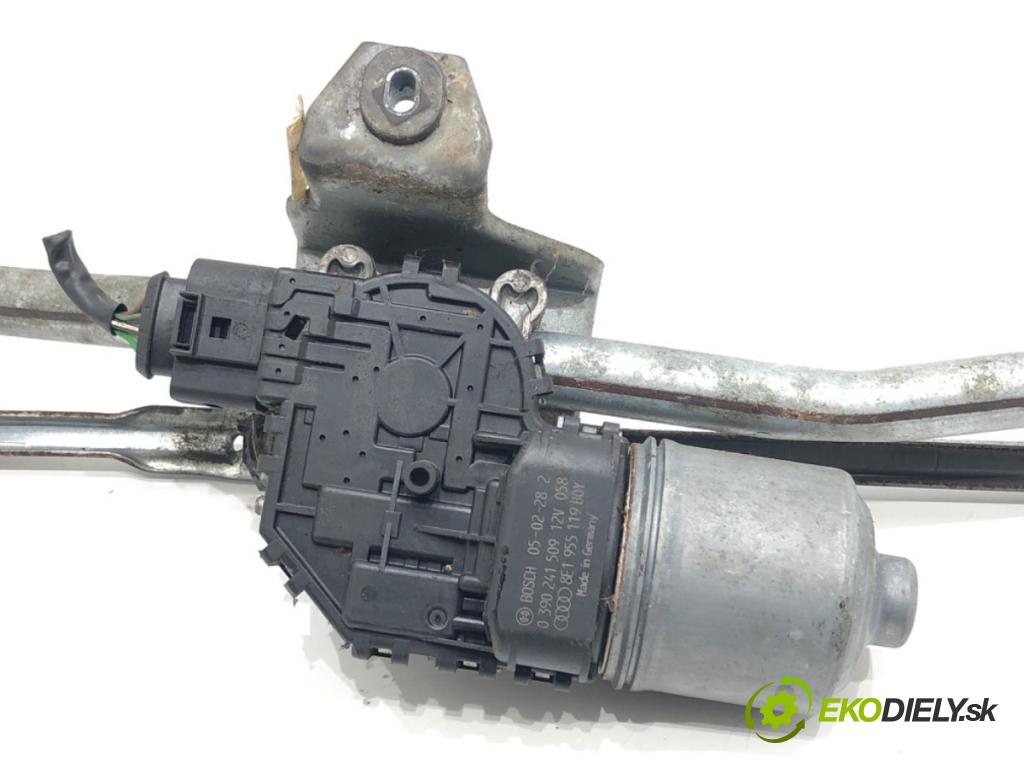 AUDI A4 B7 Avant (8ED) 2004 - 2008    2.0 TDI 103 kW [140 KM] olej napędowy 2004 - 2008  Mechanizmus stieračov predný 8E1955119 (Motorčeky stieračov predné)