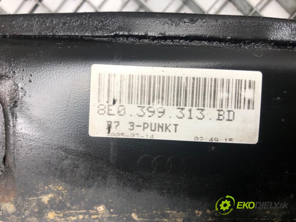 AUDI A4 B7 Avant (8ED) 2004 - 2008    2.0 TDI 103 kW [140 KM] olej napędowy 2004 - 2008  výztuha pod motor 8E0399313BD (Výztuhy přední)