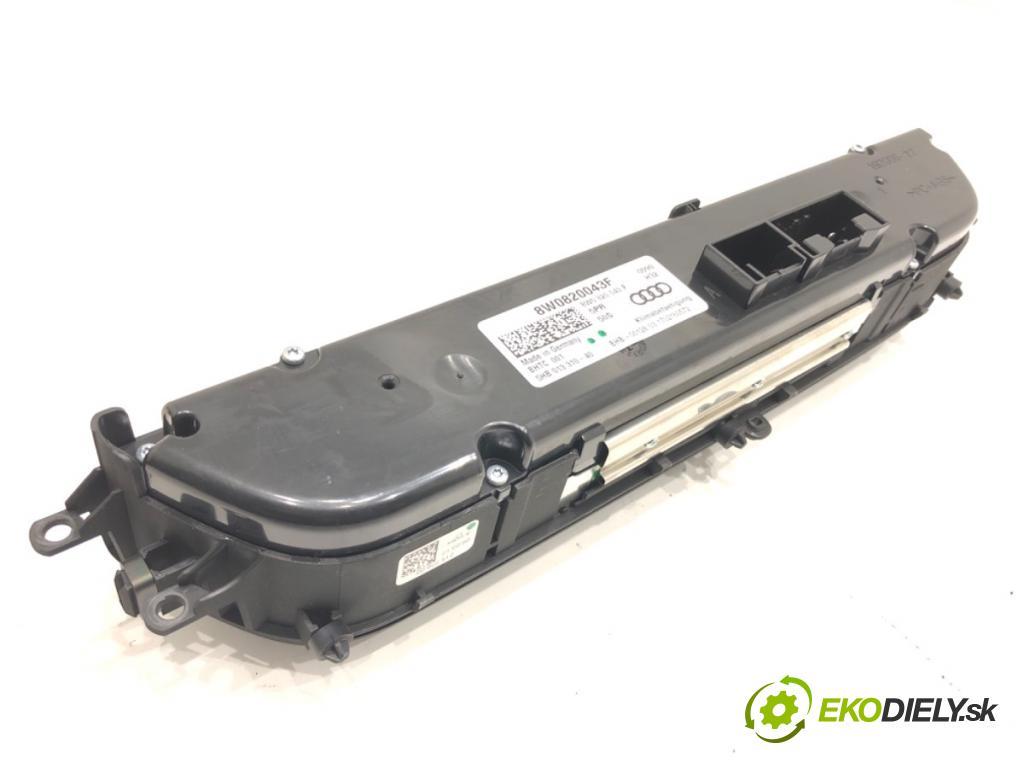 AUDI A4 B9 Avant (8W5, 8WD) 2015 - 2022    2.0 TDI 140 kW [190 KM] olej napędowy 2015 - 2018  Panel ovládania kúrenia 8W0820043F (Prepínače, spínače, tlačidlá a ovládače kúrenia)