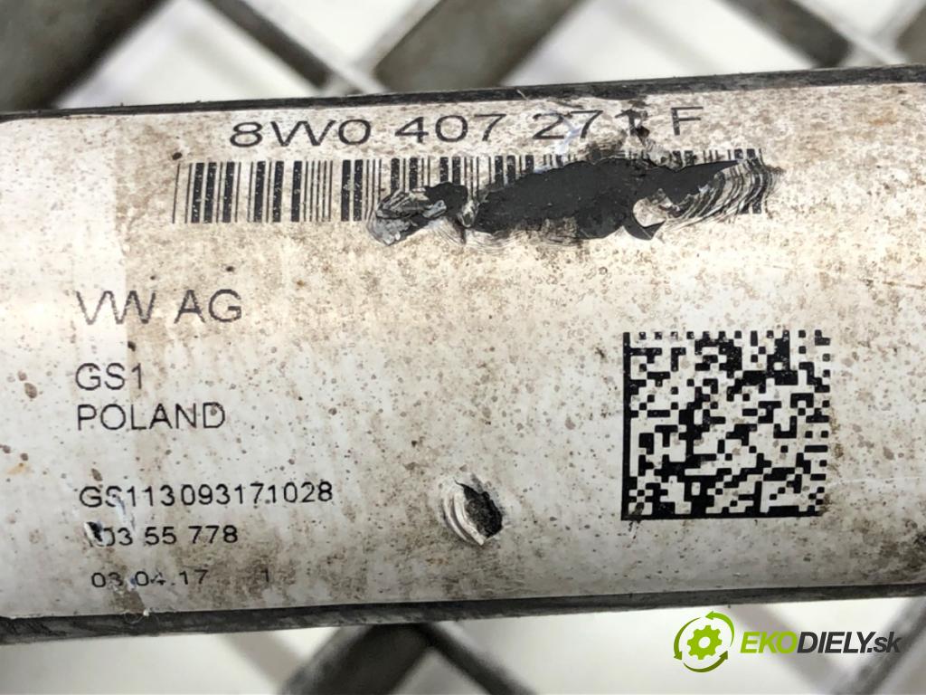 AUDI A4 B9 Avant (8W5, 8WD) 2015 - 2022    2.0 TDI 140 kW [190 KM] olej napędowy 2015 - 2018  Poloos ľavy predný 8W0407271F