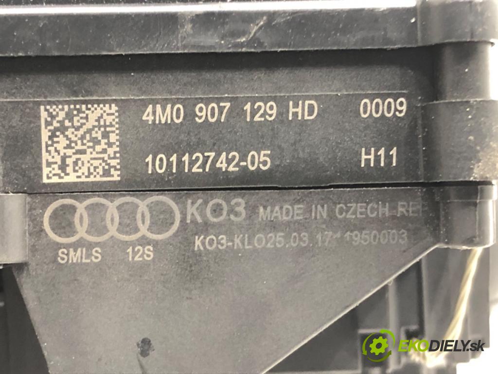 AUDI A4 B9 Avant (8W5, 8WD) 2015 - 2022    2.0 TDI 140 kW [190 KM] olej napędowy 2015 - 2018  Prepínač kombinovaný 4M0907129HD (Prepínače, spínače, tlačidlá a ovládače kúrenia)