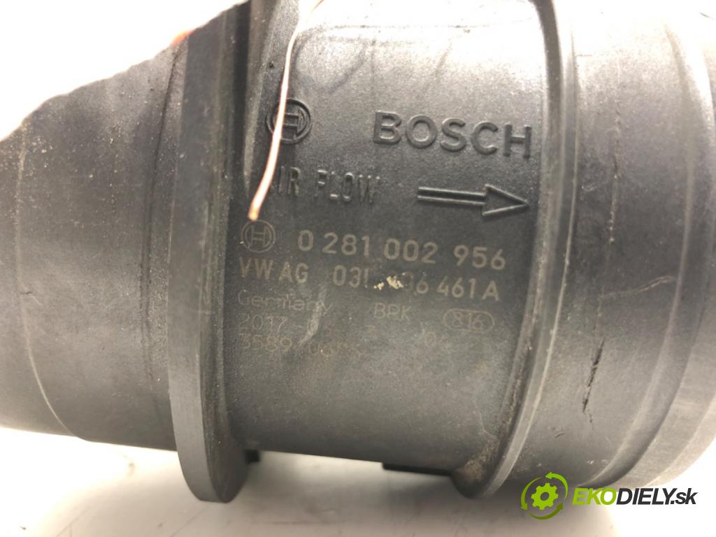 AUDI A4 B9 Avant (8W5, 8WD) 2015 - 2022    2.0 TDI 140 kW [190 KM] olej napędowy 2015 - 2018  Váha vzduchu 0281002956 (Váhy vzduchu)