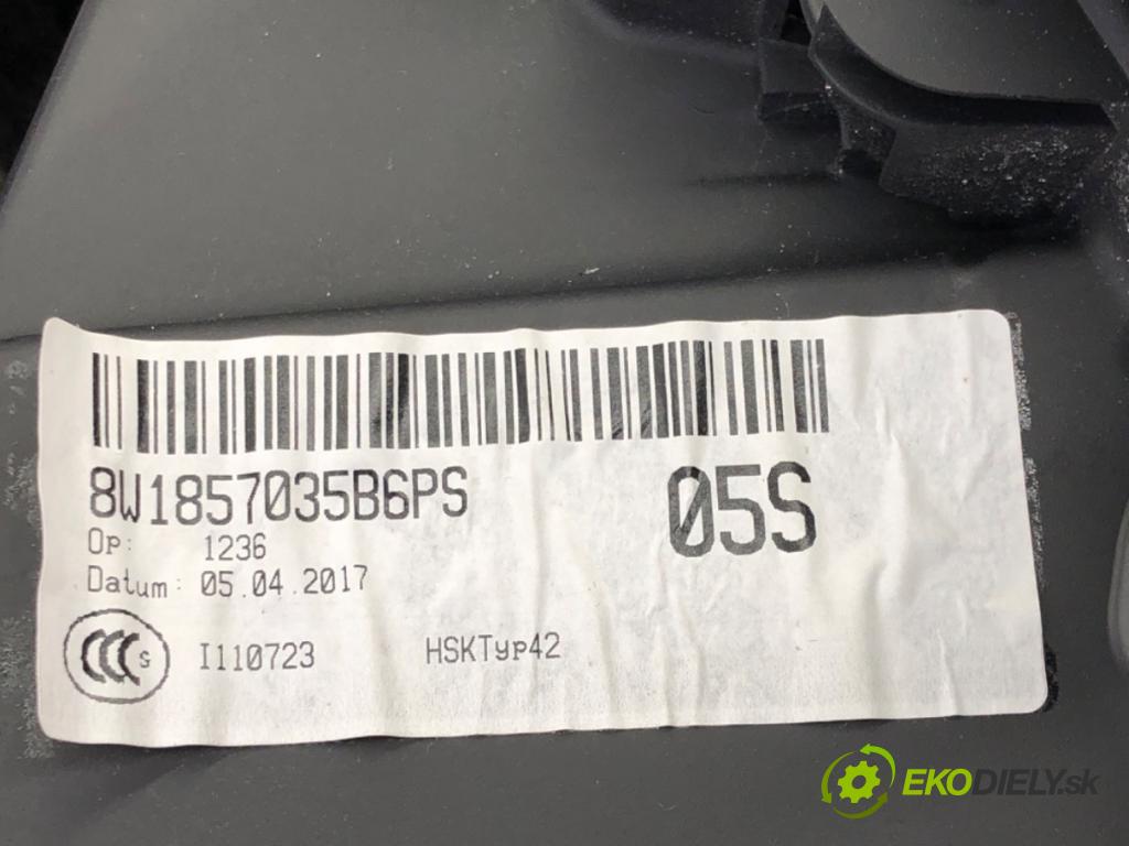 AUDI A4 B9 Avant (8W5, 8WD) 2015 - 2022    2.0 TDI 140 kW [190 KM] olej napędowy 2015 - 2018  Priehradka, kastlík spolujazdca 8W1857035B (Priehradky, kastlíky)