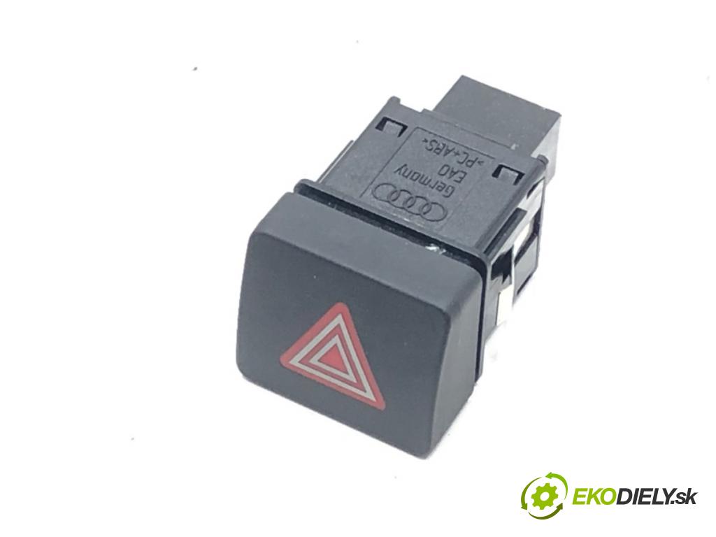 AUDI A4 B9 Avant (8W5, 8WD) 2015 - 2022    2.0 TDI 140 kW [190 KM] olej napędowy 2015 - 2018  Spínač svetiel výstražných (núdzových) 8W0941609A (Prepínače, spínače, tlačidlá a ovládače kúrenia)