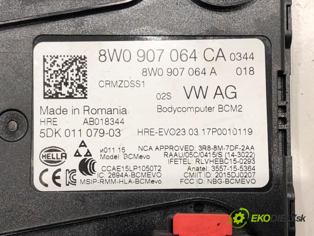 AUDI A4 B9 Avant (8W5, 8WD) 2015 - 2022    2.0 TDI 140 kW [190 KM] olej napędowy 2015 - 2018  Modul komfortu BCM 8W0907064CA