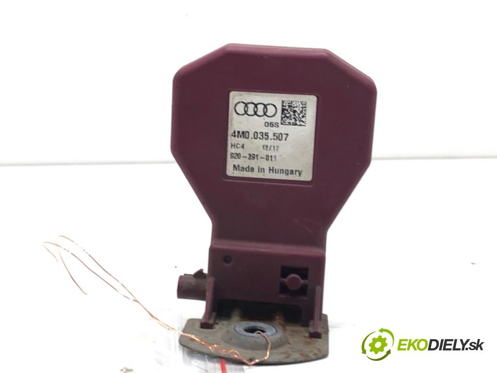 AUDI A4 B9 Avant (8W5, 8WD) 2015 - 2022    2.0 TDI 140 kW [190 KM] olej napędowy 2015 - 2018  Zosilňovač Antenní: 4M0035507 (Zosilňovače)