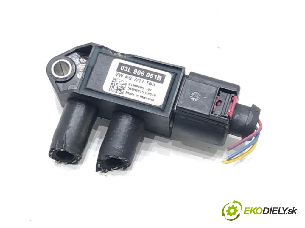 AUDI A4 B9 Avant (8W5, 8WD) 2015 - 2022    2.0 TDI 140 kW [190 KM] olej napędowy 2015 - 2018  snímač tlaku spalín DPF 03L906051B