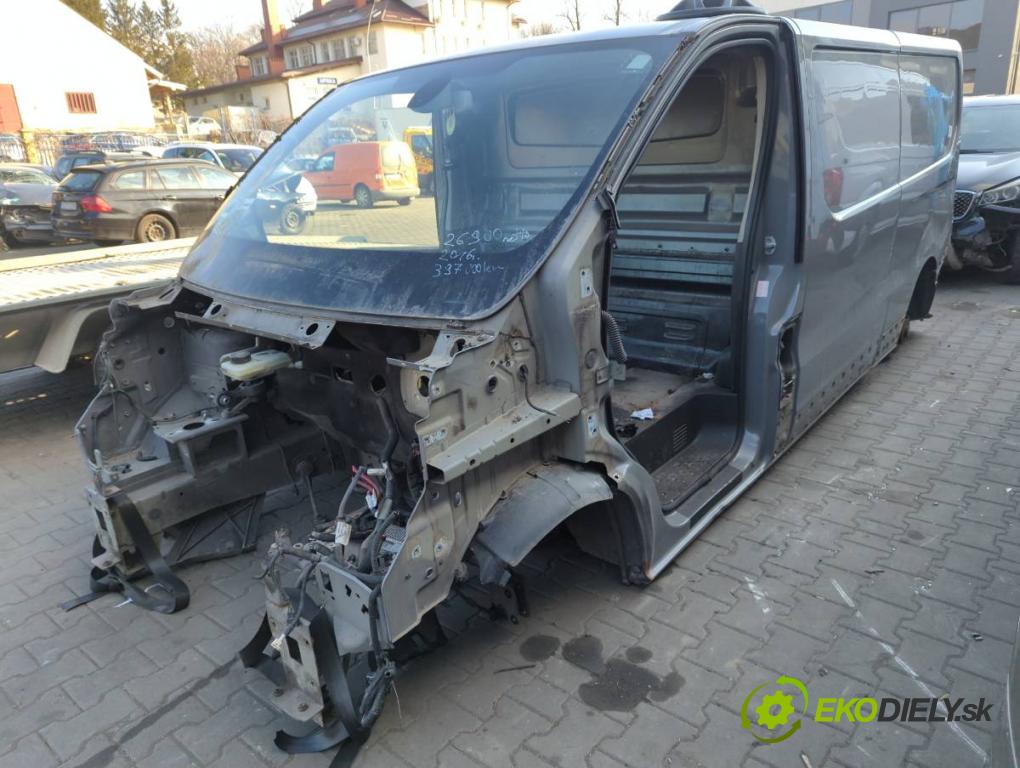RENAULT TRAFIC III Autobus (JG_) 2014 - 2022    1.6 dCi 115 (JGMD) 85 kW [116 KM] olej napędowy 2014 - 2022  KAROSERIA ČTVRŤÁK blatník zadní část levý pravý prahy střecha PODŁUŻNICA levý pravý