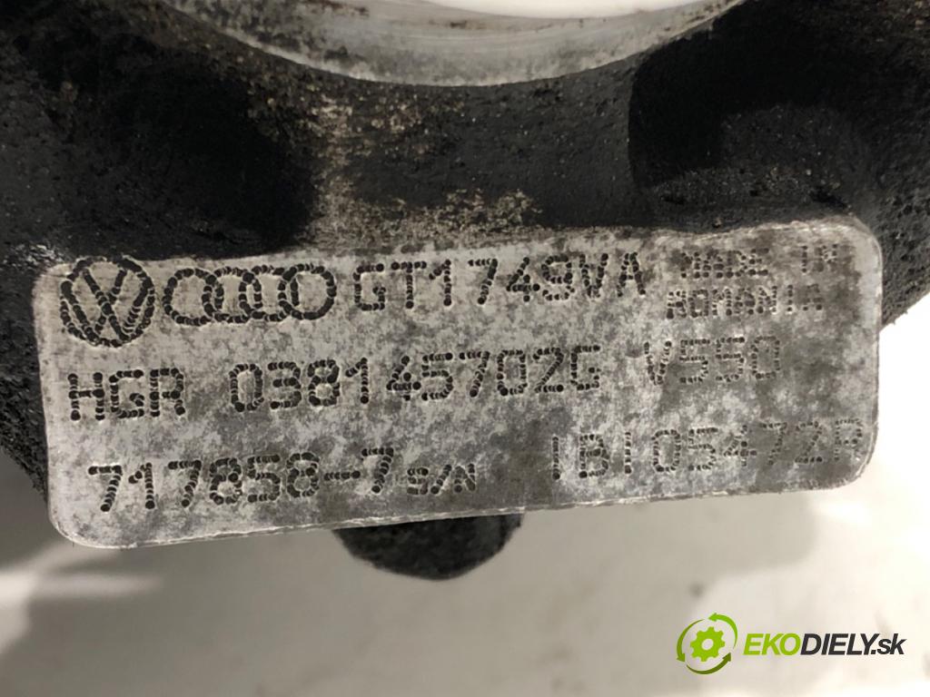 AUDI A4 B7 Avant (8ED) 2004 - 2008    2.0 TDI 103 kW [140 KM] olej napędowy 2004 - 2008  turbo 038145702G (Turbodúchadla (kompletní))