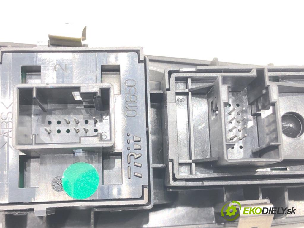 FIAT BRAVO II (198_) 2006 - 2022    1.9 D Multijet (198AXB1A) 88 kW [120 KM] olej napędowy 2007 - 2014  Prepínač okien  (Prepínače, spínače, tlačidlá a ovládače kúrenia)