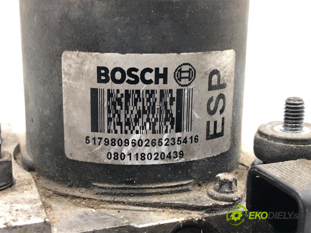FIAT BRAVO II (198_) 2006 - 2022    1.9 D Multijet (198AXB1A) 88 kW [120 KM] olej napędowy 2007 - 2014  Pumpa ABS 0265950756 (Pumpy ABS)
