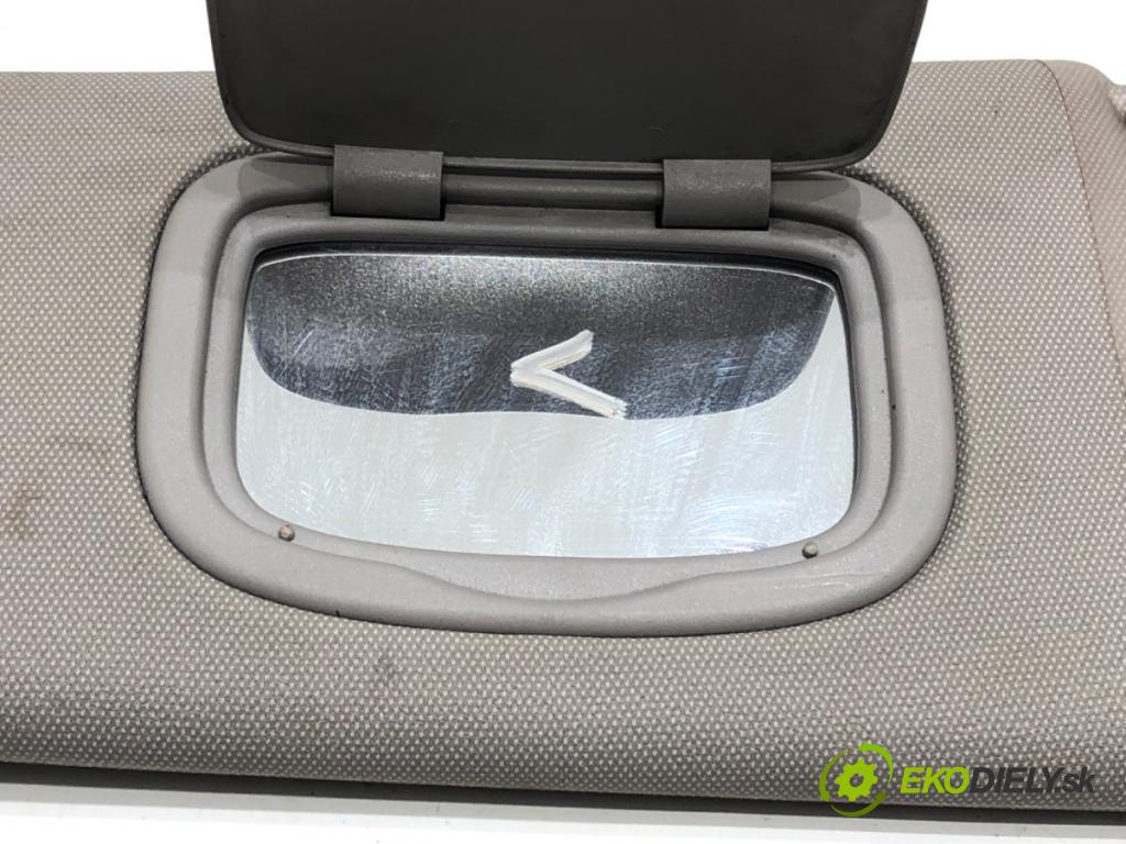 FIAT BRAVO II (198_) 2006 - 2022    1.9 D Multijet (198AXB1A) 88 kW [120 KM] olej napędowy 2007 - 2014  Clona slnečná ľavy
