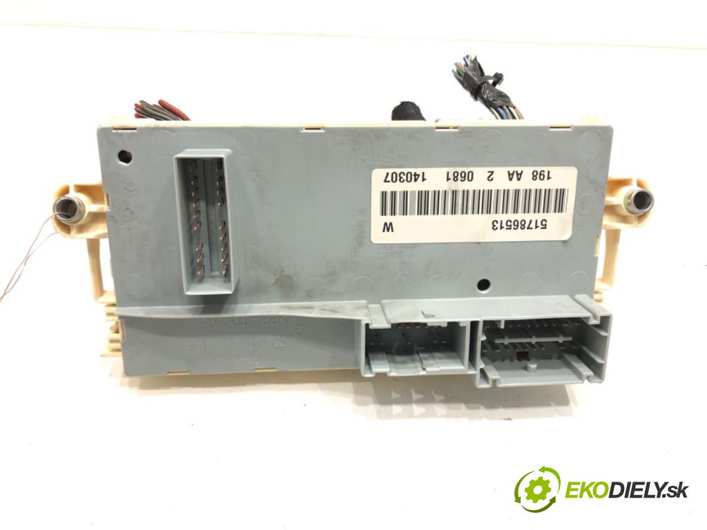 FIAT BRAVO II (198_) 2006 - 2022    1.9 D Multijet (198AXB1A) 88 kW [120 KM] olej napędowy 2007 - 2014  modul BSI 51786513 (Pojistkové skříňky)