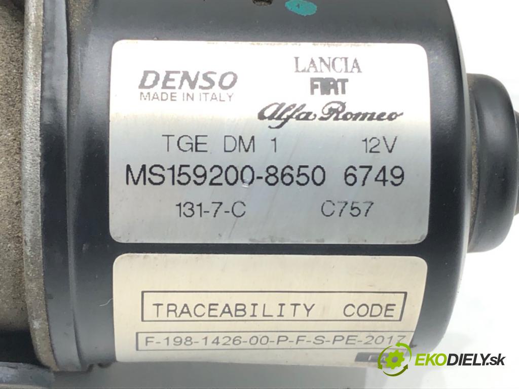 FIAT BRAVO II (198_) 2006 - 2022    1.9 D Multijet (198AXB1A) 88 kW [120 KM] olej napędowy 2007 - 2014  Mechanizmus stieračov predný MS159200-8650 (Motorčeky stieračov predné)