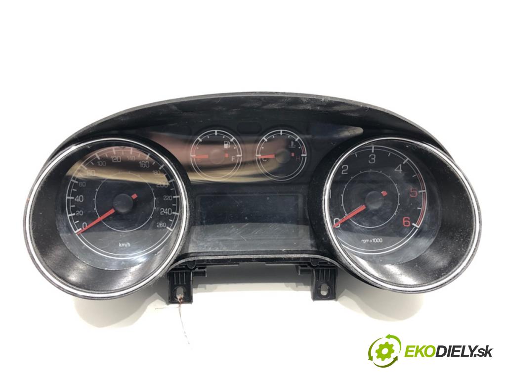 FIAT BRAVO II (198_) 2006 - 2022    1.9 D Multijet (198AXB1A) 88 kW [120 KM] olej napędowy 2007 - 2014  Prístrojovka 55500198 (Prístrojové dosky, displeje)