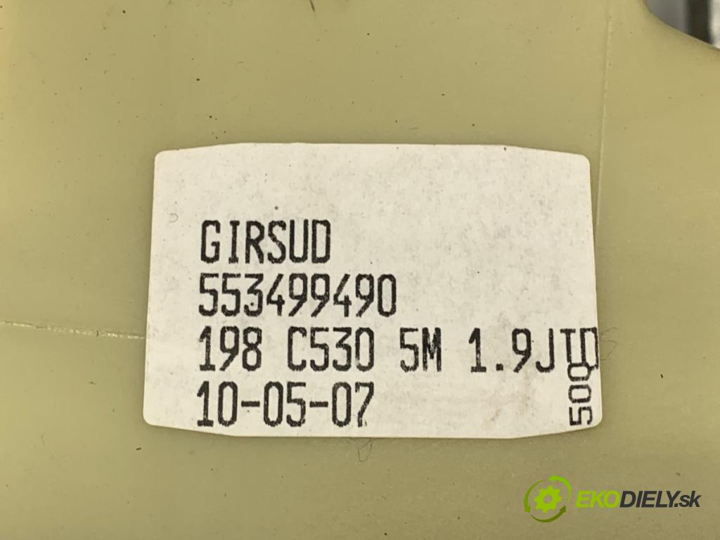 FIAT BRAVO II (198_) 2006 - 2022    1.9 D Multijet (198AXB1A) 88 kW [120 KM] olej napędowy 2007 - 2014  kulisa 553499490 (Rýchlostné páky / kulisy)