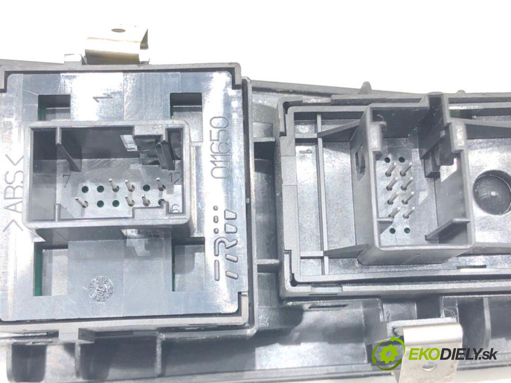 FIAT BRAVO II (198_) 2006 - 2022    1.9 D Multijet (198AXB1A) 88 kW [120 KM] olej napędowy 2007 - 2014  Prepínač okien  (Prepínače, spínače, tlačidlá a ovládače kúrenia)