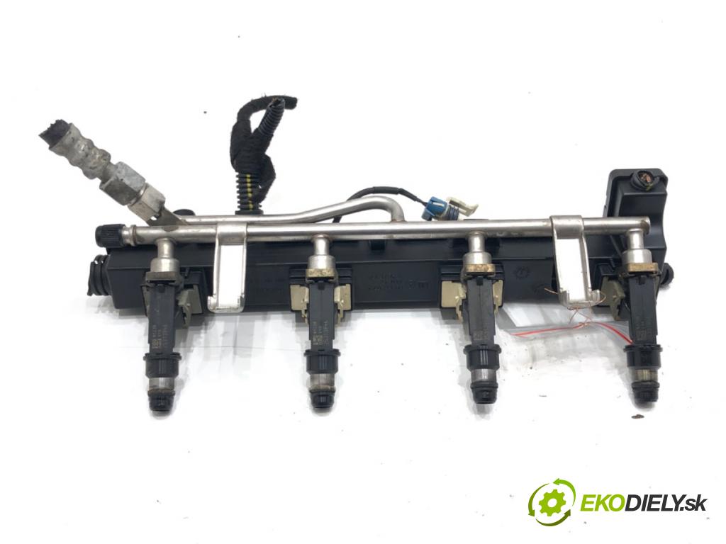 OPEL ASTRA G liftback (T98) 1998 - 2009    1.4 (F08, F48) 66 kW [90 KM] benzyna 2007 - 2009  Lišta vstrekovacia 09133177A (Vstrekovacie lišty)