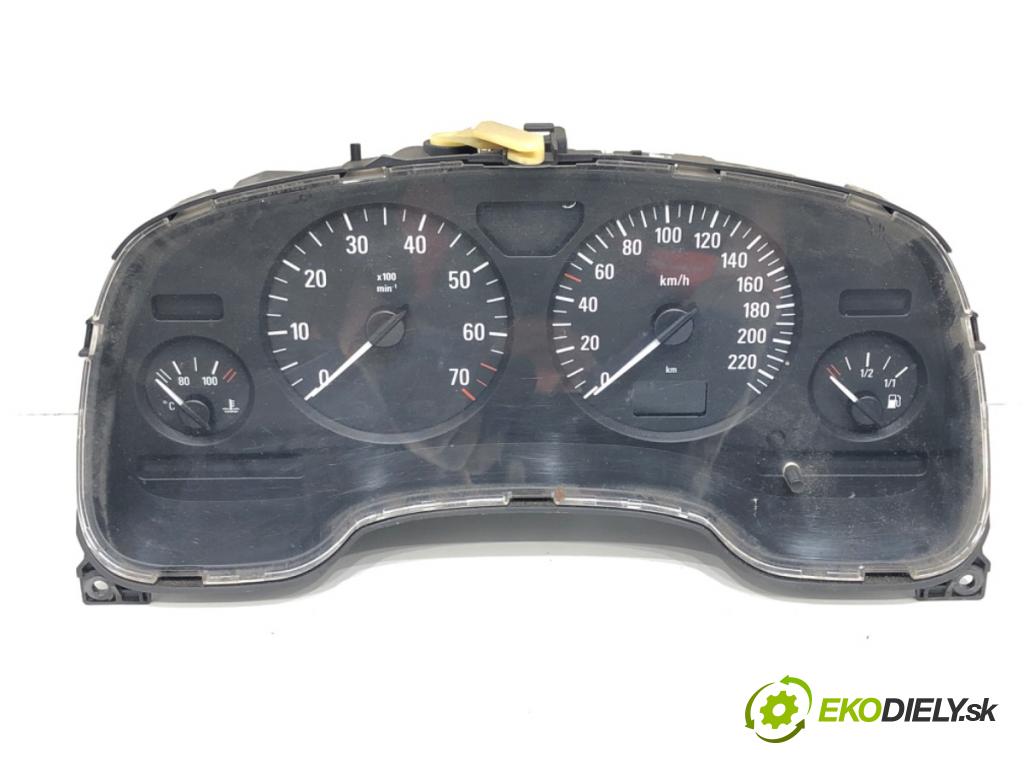 OPEL ASTRA G liftback (T98) 1998 - 2009    1.4 (F08, F48) 66 kW [90 KM] benzyna 2007 - 2009  Prístrojovka 24451504 (Prístrojové dosky, displeje)